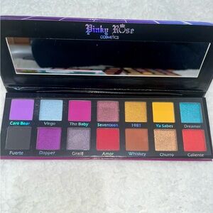 6 Eyeshadow Palette Set:  Wander, Pinky Rose. BH Cosmetic